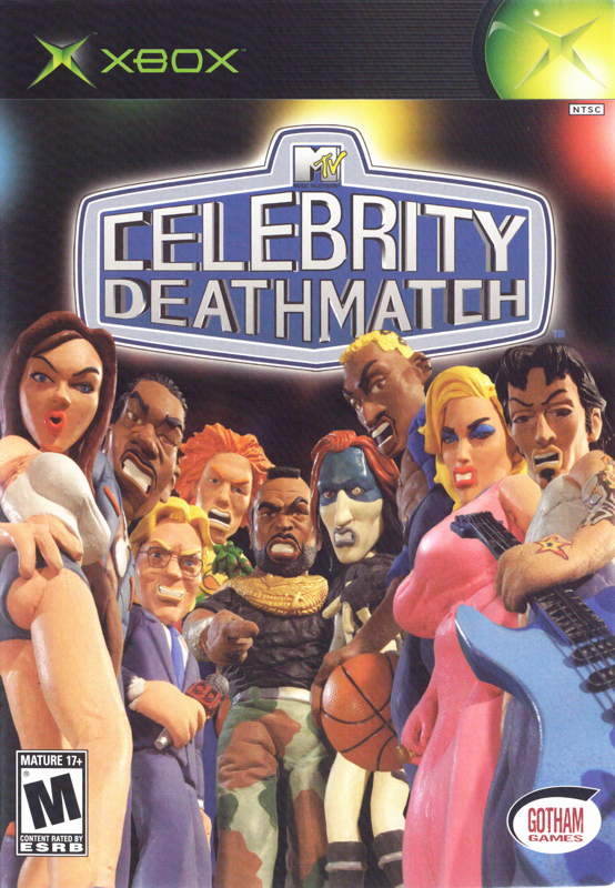 Celebrity Deathmatch box art for Xbox